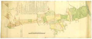 carte limites de la Bourgogne-Mâconnais-Beaujolais    Romanèche Lancié en 1742